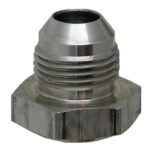Weld Bung Male Hex Base -08 | 3/4 x 16 Al