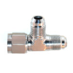 AN Flare TEE to Female Swivel On Run -04