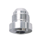 Weld Bung Male Round Base -10 | 7/8 x 14 Al