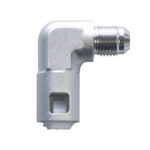 Fuel Rail Fitting - Clip Type 90° -06 | 3/8 NPT