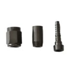 Crimp PTFE Hose End Straight -03