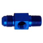 Flare To Pipe Adapter with 1/8 Port -08 | 3/8 NPT