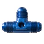 Flare TEE with 1/8 Port -10