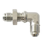 90° Bulkhead Flare Union -10