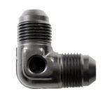 90° Flare with 1/8 Port -10