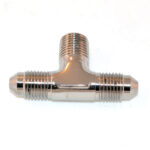 Flare to Pipe TEE on Branch  -03 | 1/8 NPT