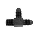 Flare to Pipe TEE on Run  -03 | 1/8 NPT