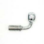 Crimped Banjo Hose End 90° | -03 | 10MM - 3/8