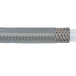 Braided Stainless PTFE Hose -03 Clear Vinyl Coated